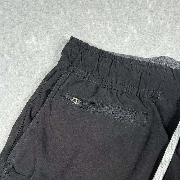 Vuori Bank Shorts Men’s Medium Black Drawstring Athletic Pocket Stretch - Picture 3 of 10